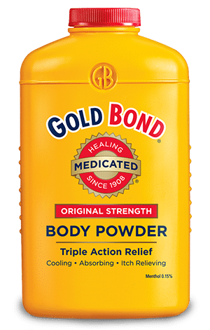gold bond talcum powder